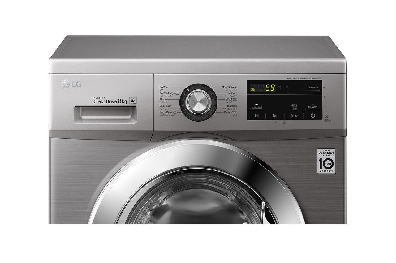 LG WM FRONT LOAD 8KG - FH2J3TNG5
