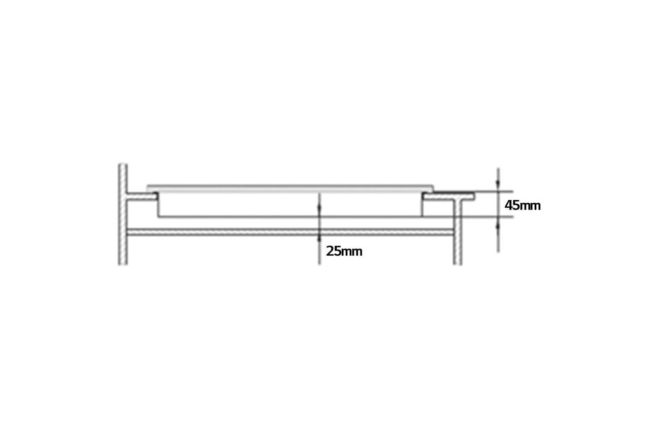 LG BUILT-IN GAS HOB 60 CM - HU641BBG