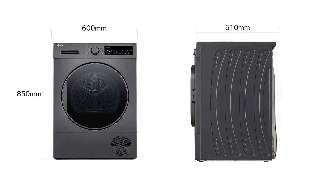 LG DRYER 8KG - RH80T2SP7RM