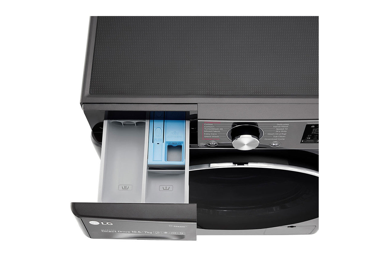 LG WASH-DRYER 10.5/7 KG - F4V9RCP2E