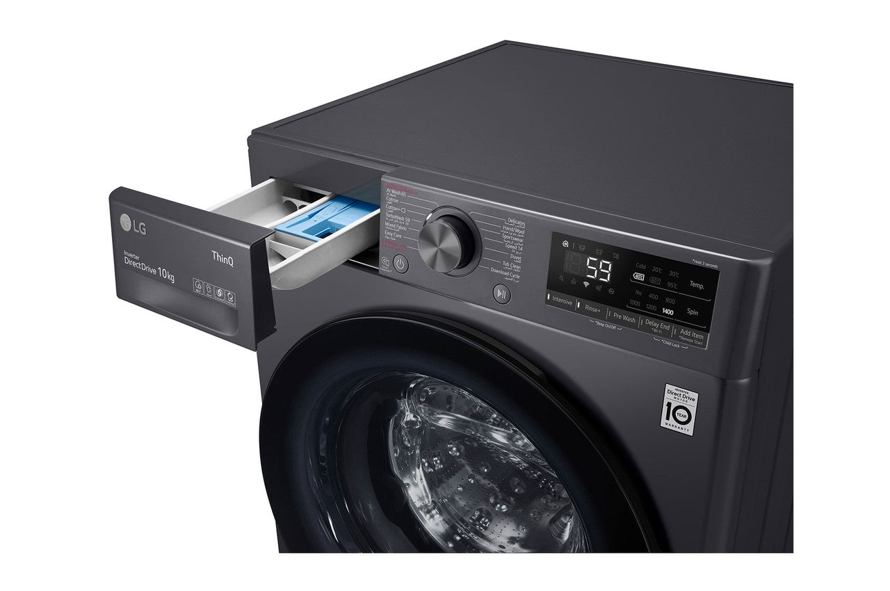 LG WM FRONT LOAD 10KG - F4Y5RYG