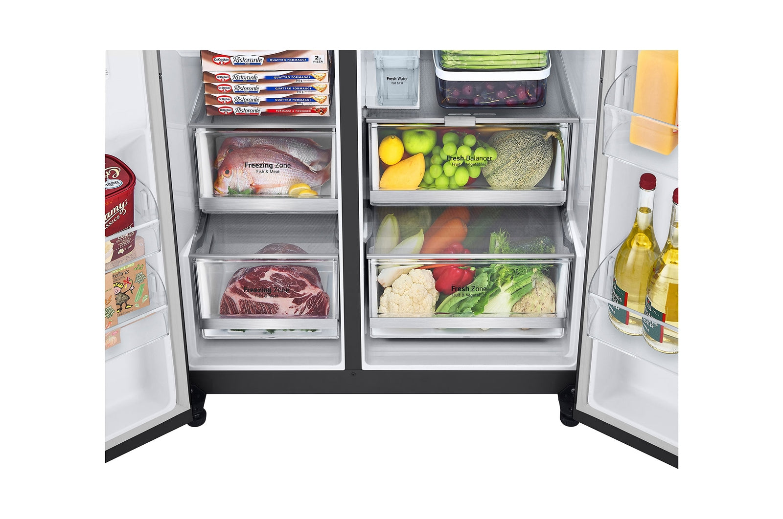 LG REFRIGERATOR INSTAVIEW 22ft 635L - GC-X257CQEW