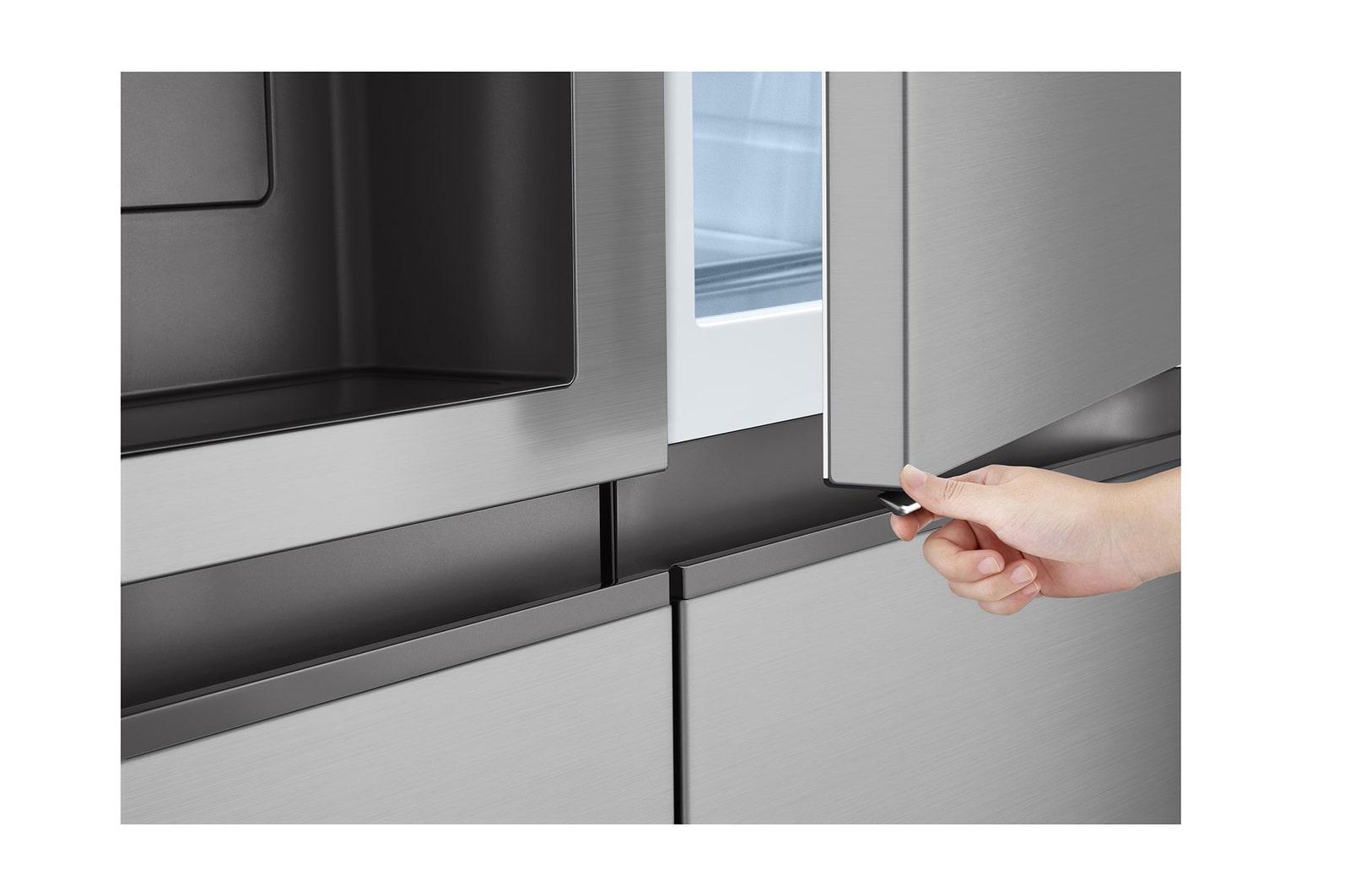 LG REFRIGERATOR 23ft 638L - GC-J257KLKW