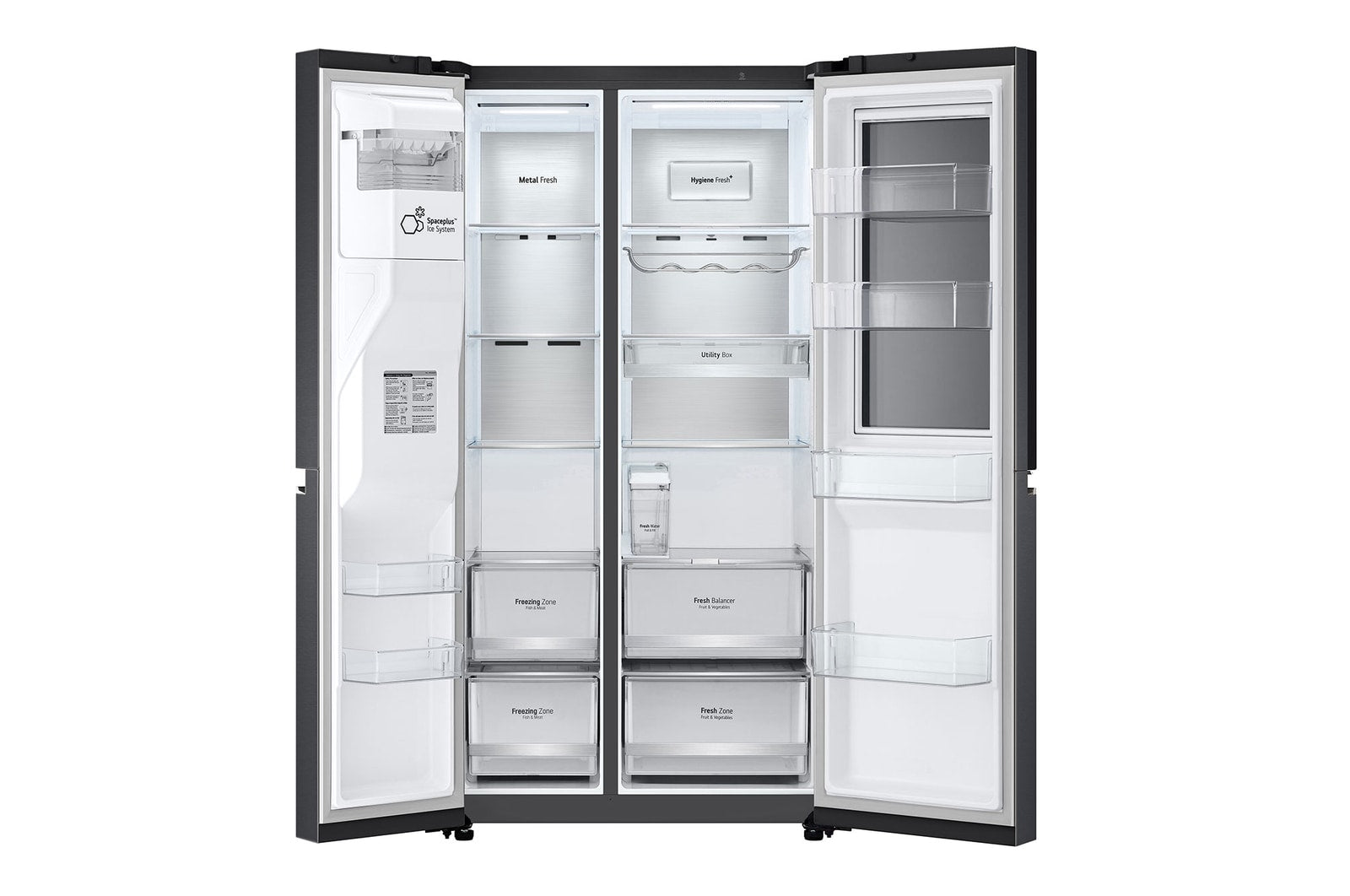 LG REFRIGERATOR INSTAVIEW 22ft 635L - GC-X257CQEW