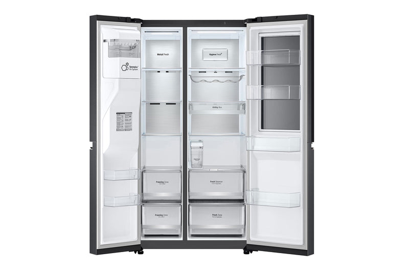 LG REFRIGERATOR INSTAVIEW 22ft 635L - GC-X257CQEW - Image 4
