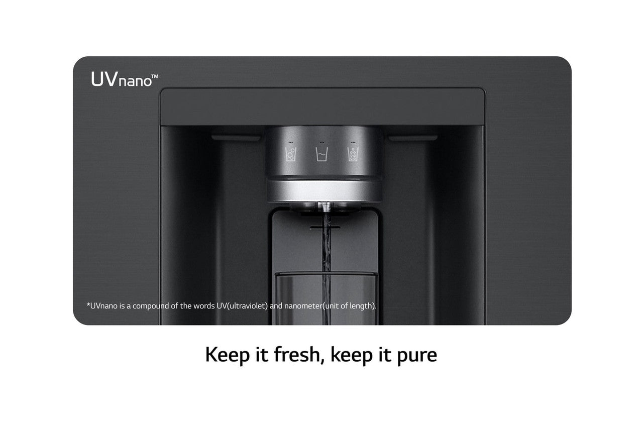 LG REFRIGERATOR INSTAVIEW 18ft 508L - GC-X22FFQRB